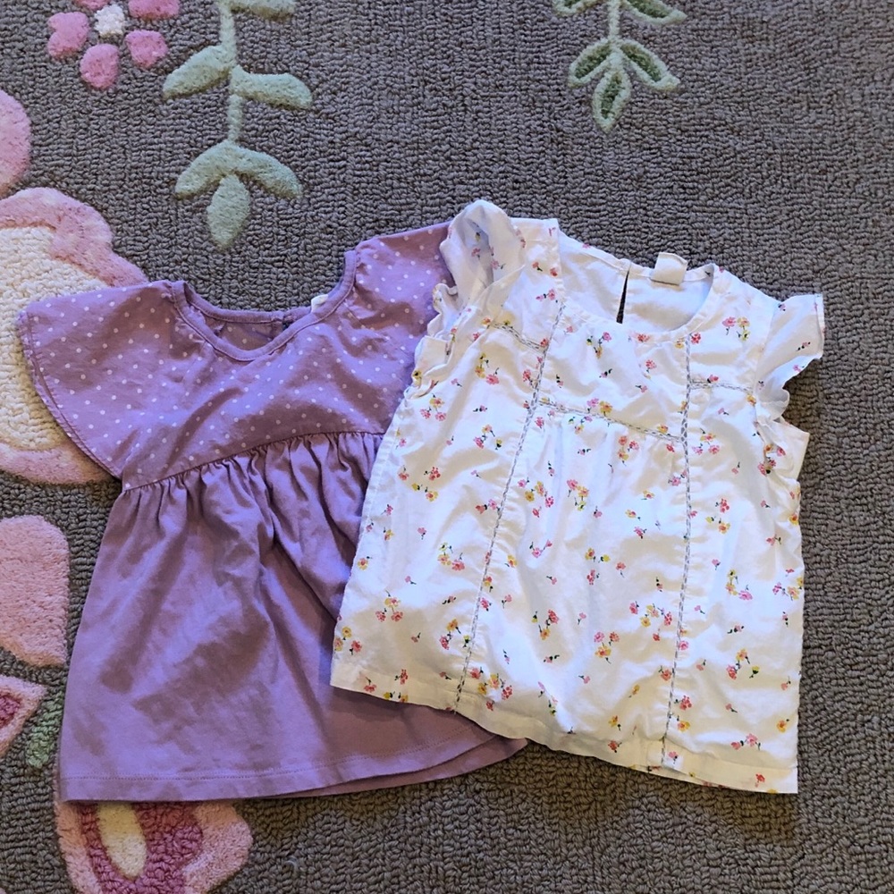 2 Gap shirts for girls size 4